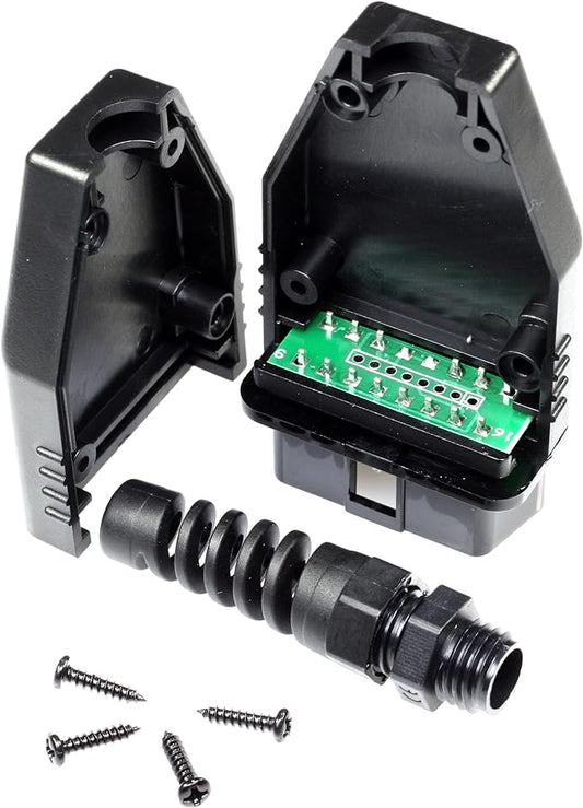 OBD2 Male Housing Board PCB OBD II Diagnostic Connector for Making Your Own Cable for Car