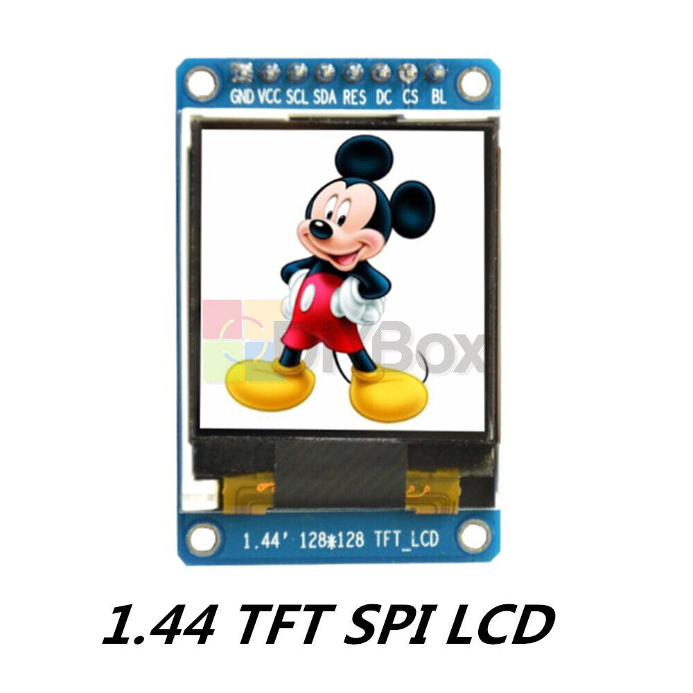 1.44 inch SPI TFT LCD full color display module ST7735 OLED screen ...
