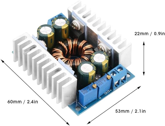 Boost Converter DC-DC Voltage Regulator Step UP/ DOWN converter DC 5-30V to DC 1.25-30V 8A