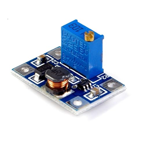 DC-DC Step Up Converter SX1308 Adjustable Boost Converter 2V-24V to 2V-28V 2A Voltage Regulator Power Supply