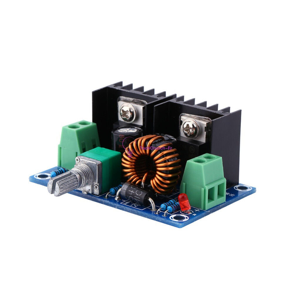 DC-DC Buck Converter 4V-40V  to DC1.25-36V 8A 100W XL4016, Step-Down Voltage