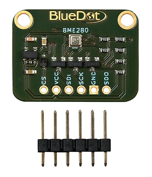 BlueDot BME280 Sensor for Arduino: Temperature, Humidity and Air Pressure