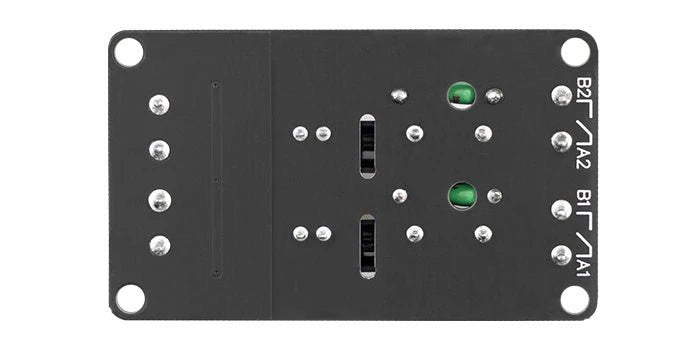 2 Channel Solid State Relay 5V DC Low Level Trigger Power Switch Compatible with Arduino and Raspberry Pi