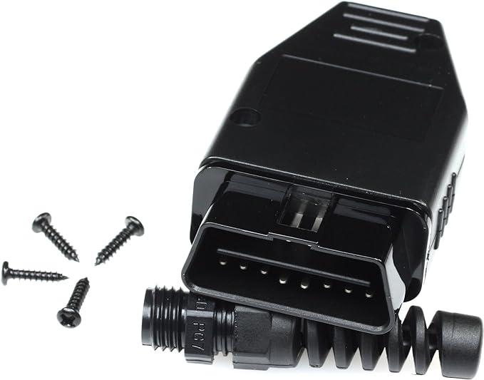 OBD2 Male Housing Board PCB OBD II Diagnostic Connector for Making Your Own Cable for Car