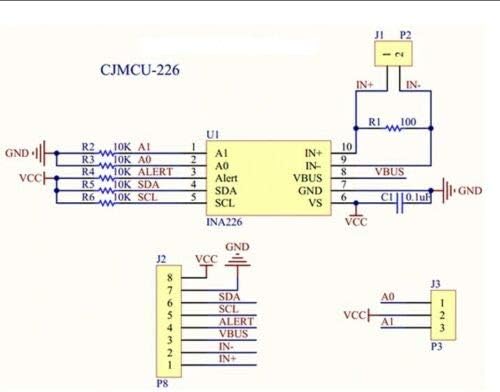 INA226 IIC I2C Interface Bidirectional Current/Power Monitoring Sensor