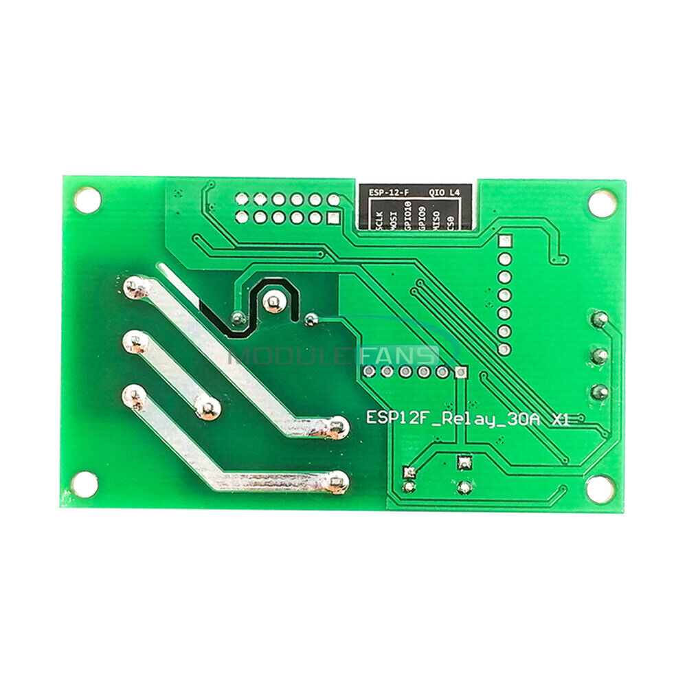 ESP8266 WIFI 1 Channel 30A Relay ESP-12F Development Board DC 5V 7V-80V
