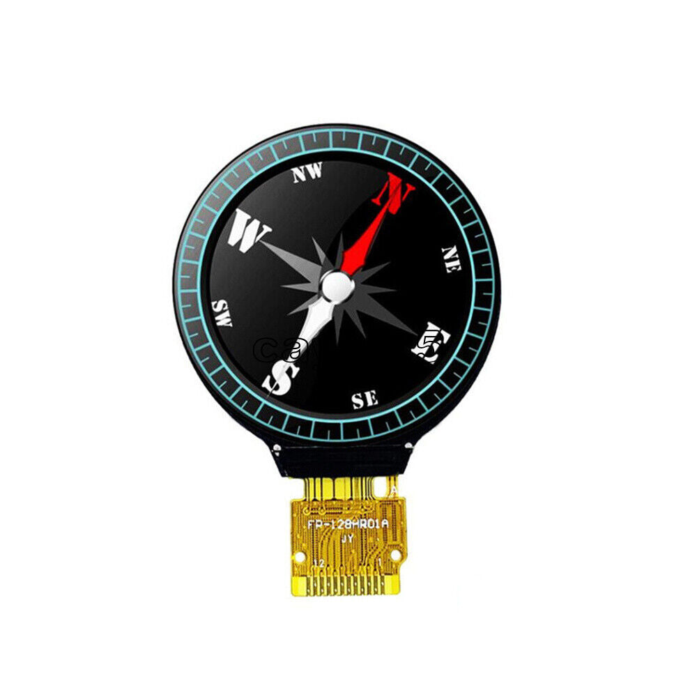 DC 3.3V 1.28 inch TFT LCD Display Module Round RGB IPS HD 240x240 SPI