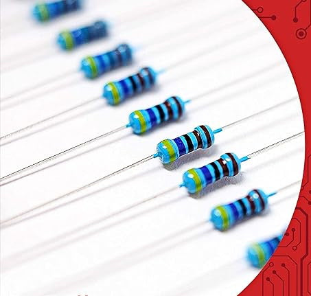 Resistor 0.125w assortment. Compatible with Arduino.