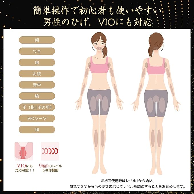 HZCYS PowerPro HIPL Epilator