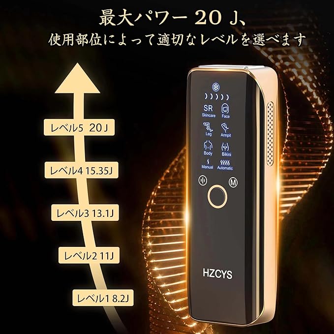 HZCYS PowerPro HIPL Epilator