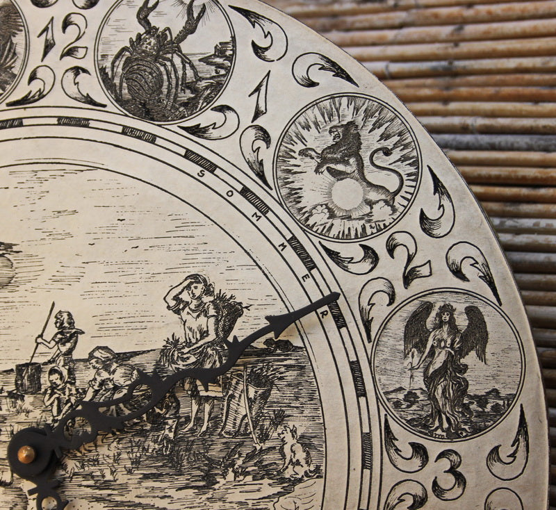 Large vintage wall clock.