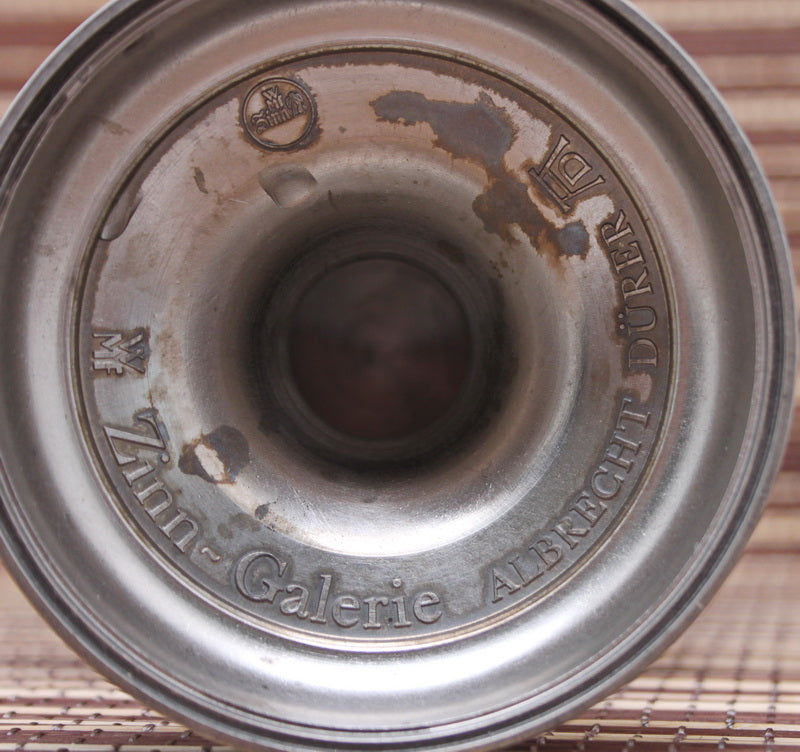 A large splendid vintage tin goblet (cup)". A. Durer