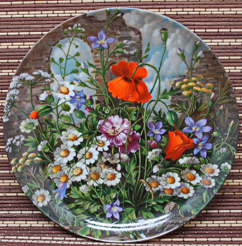 12 wall porcelain panels from the 'Wild Beauties' series.