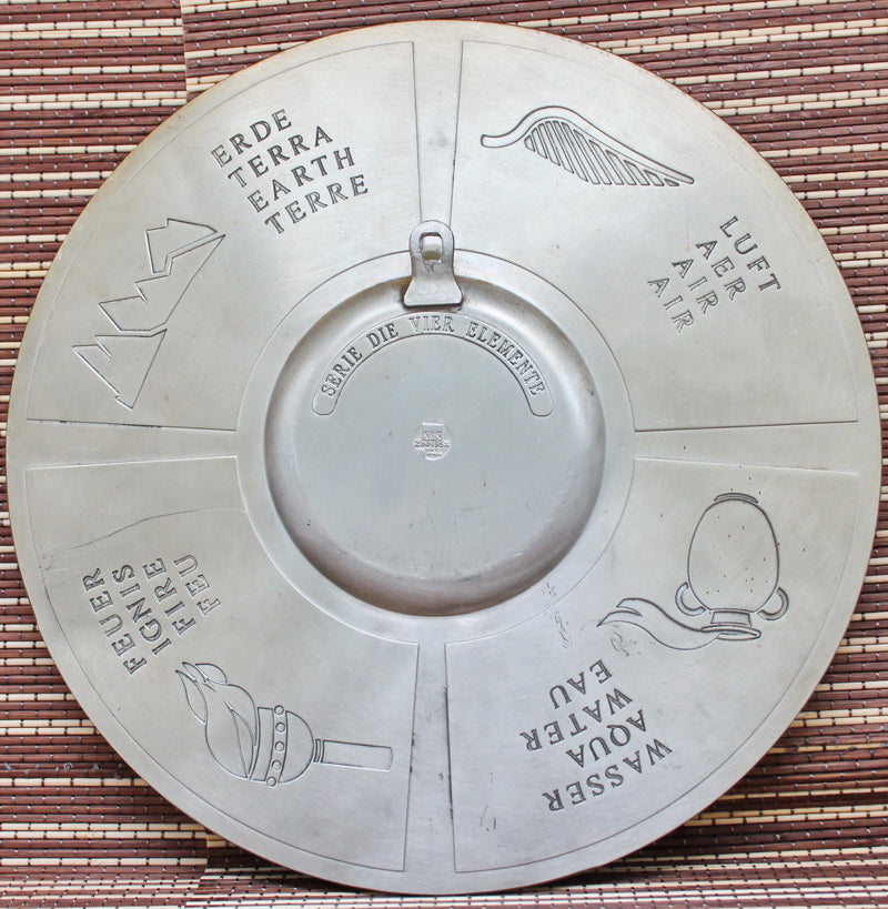 Vintage tin wall hanging. "Millennium".