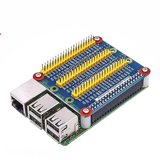 GPIO Extension Board Compatible with Raspberry Pi 1A+ / 2B / 3B / 3B+ / 3A+ Model B