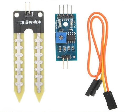 Soil Moisture Sensor, Hygrometer, Soil Moisture Modules, Compatible with Arduino and Raspberry Pi