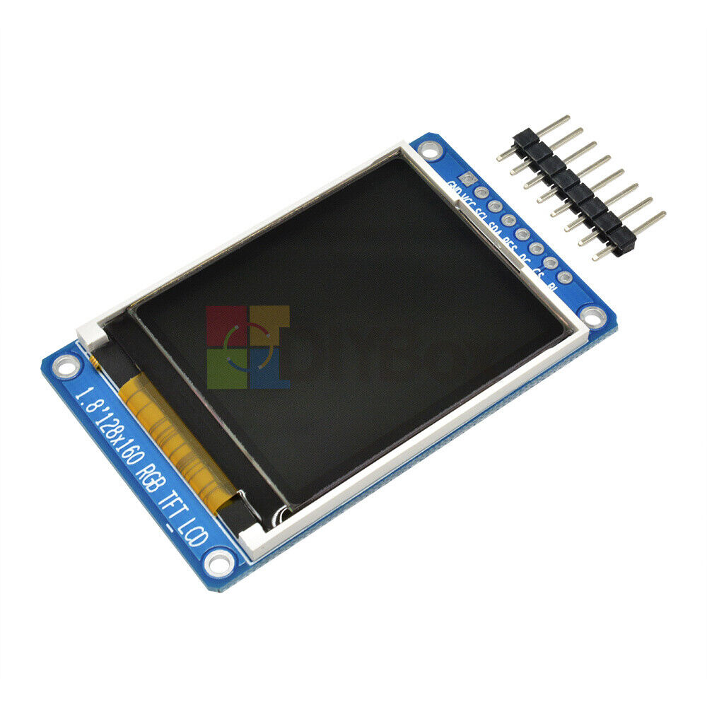 Full Color Display Module 1.8 inch SPI TFT LCD full color display module ST7735 OLED screen ...