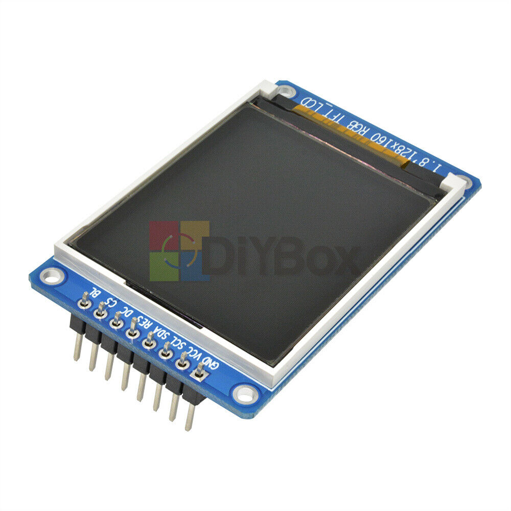 1.8 inch SPI TFT LCD full color display module ST7735 OLED screen