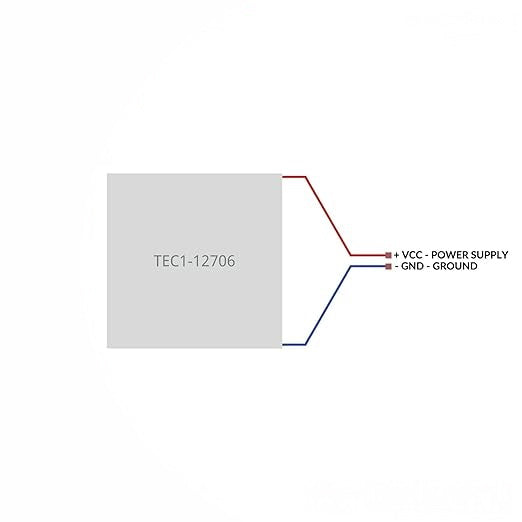 Thermoelectric Peltier Module TEC1-12706 Peltier Cooler 12 V