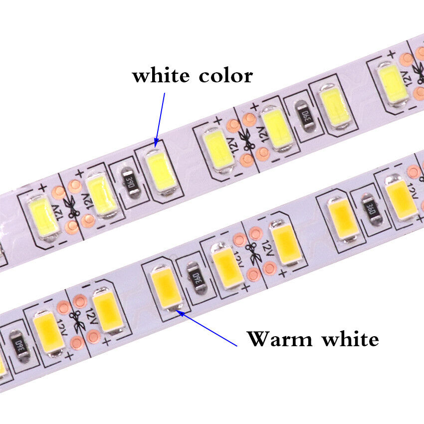 DC12V 1M 120leds/m led strip SMD 5730 Flexible led tape light No-waterproof