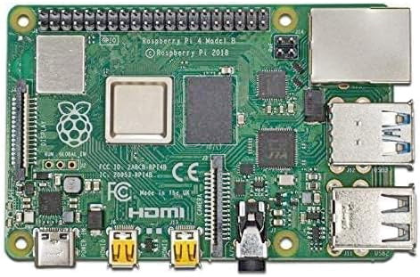 Raspberry Pi 4 Model B; 4 GB, ARM-Cortex-A72 4 x, 1.50 GHz, 4 GB RAM, WLAN-ac, Bluetooth 5, LAN, 4 x USB, 2 x Micro-HDMI