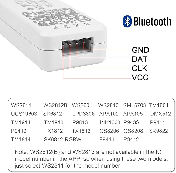 DC LED Controller Bluetooth SP110E