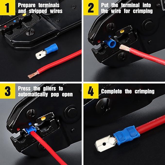 Cable Lugs Crimp Connectors   Round Cable Lugs for Cars