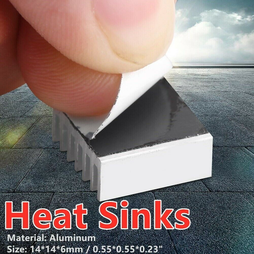 Aluminum Heat Sink with Heat Conductive Adhesive Tape