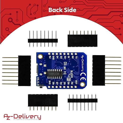 D1 Mini V3 NodeMCU ESP8266EX WLAN Module Compatible with Arduino