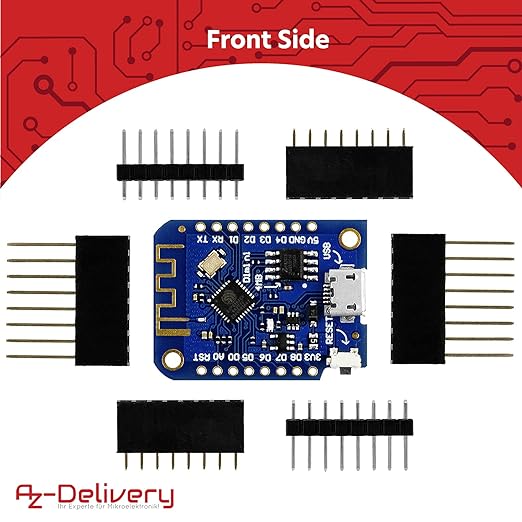 D1 Mini V3 NodeMCU ESP8266EX WLAN Module Compatible with Arduino